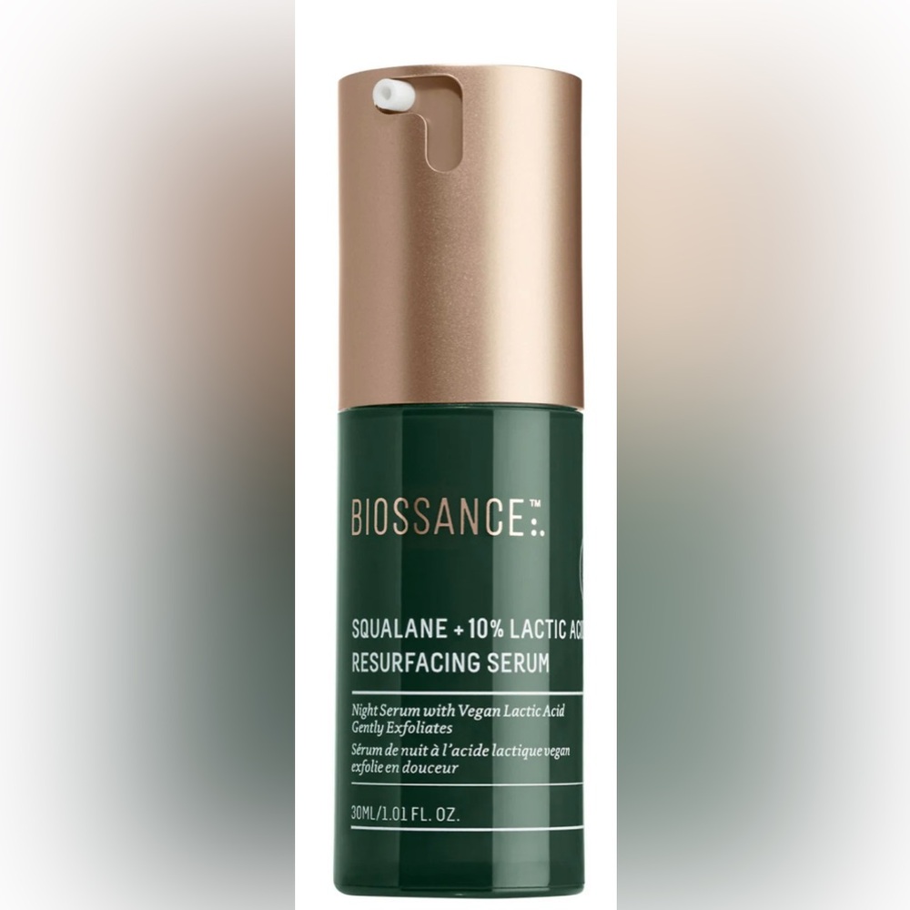 Biossance squalane lactic acid resurfacing night serum 4ml/0.13.fl oz
